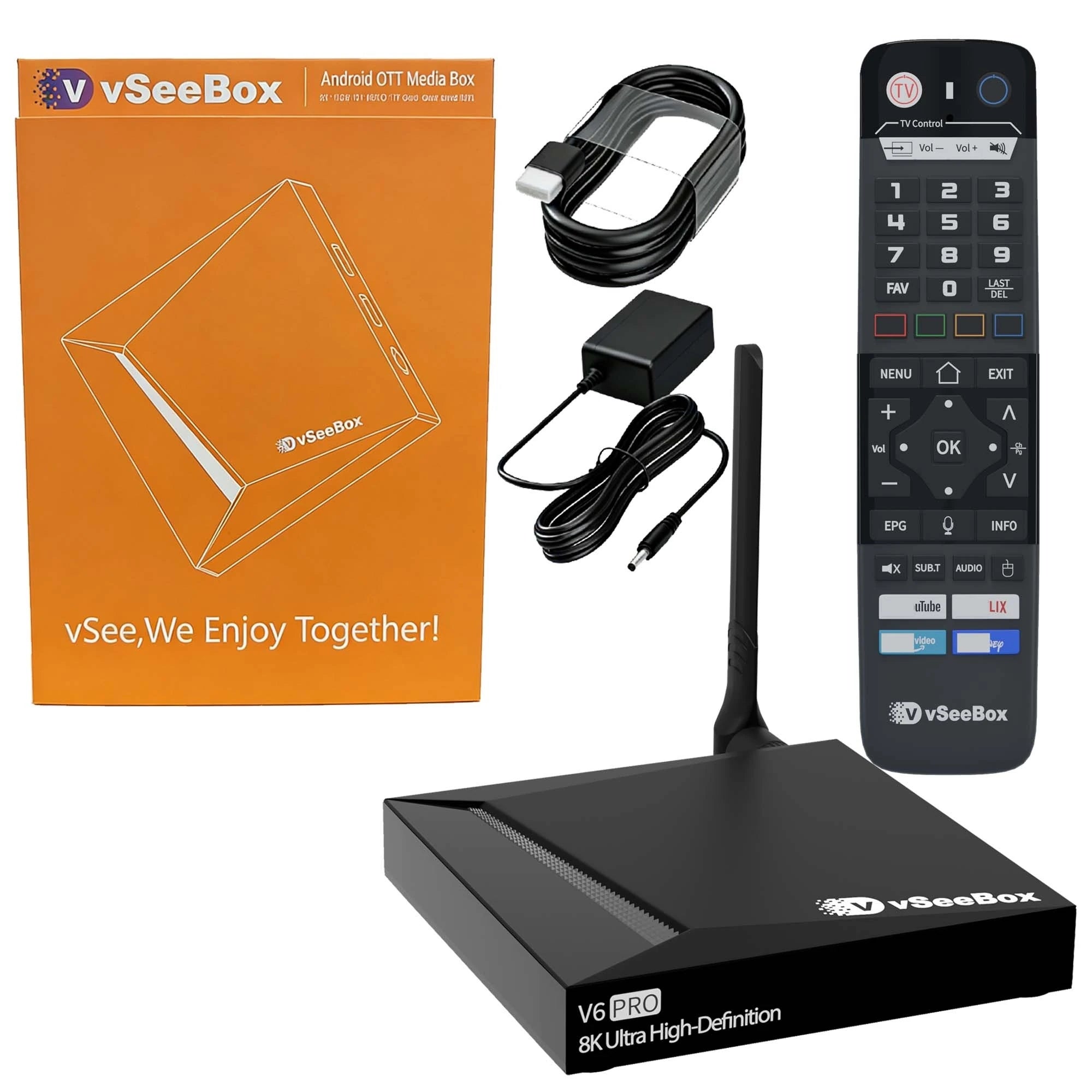 vSeeBox V6 Pro Android TV Box