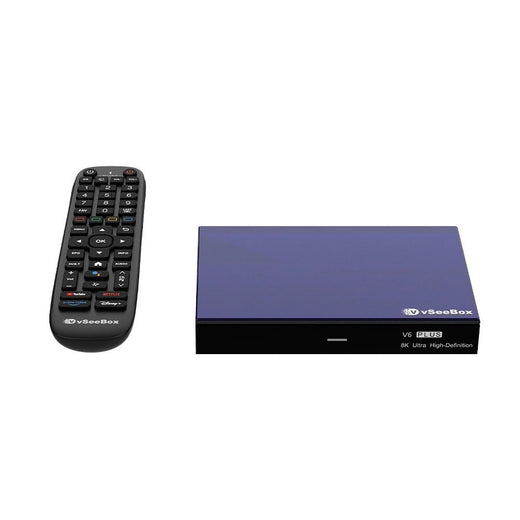 vSeeBox V6 Plus Android TV Box with 8K, Split-Screen, No Monthly Fees